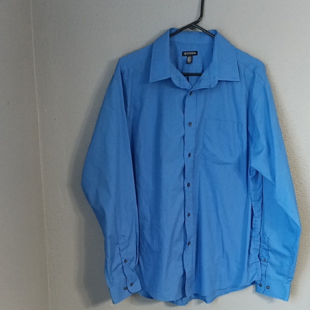 George Dress Shirt XL 17-17.5
